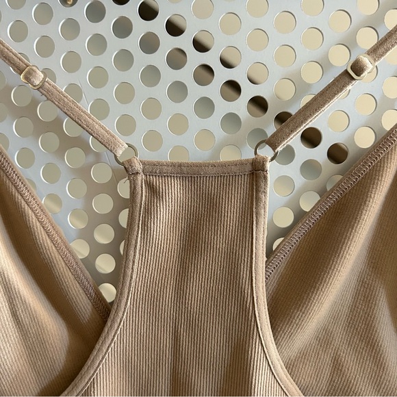 Intimately Free People Move Along Bodysuit Size M/L in Sand NWOT - Picture 10 of 10